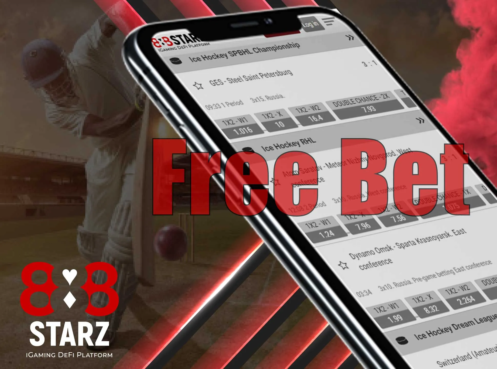 888 Starz free bet promotion